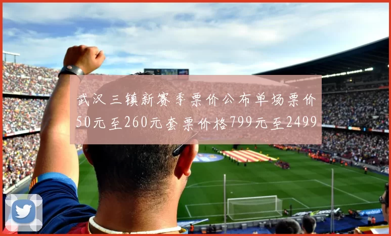 武汉三镇新赛季票价公布单场票价50元至260元套票价格799元至2499元